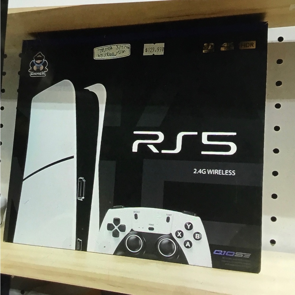 2.4G Wireless Gaming Console system and Controller rs5